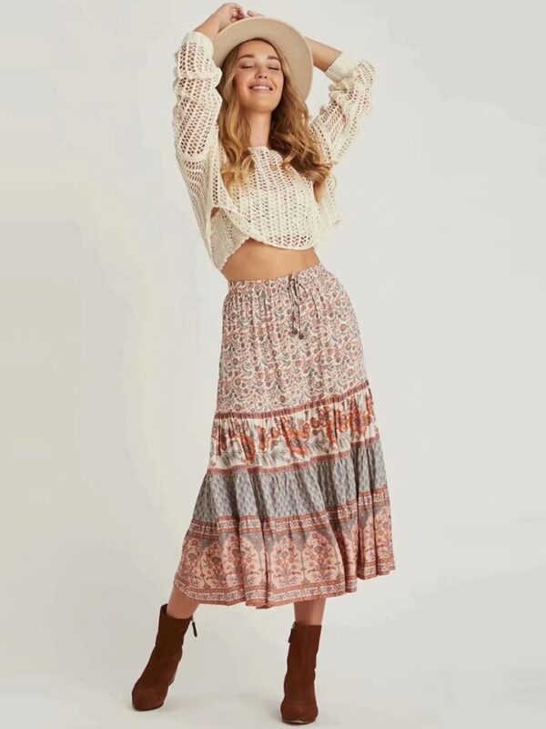 Vintage Boho Rok - Image 5