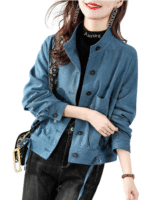 Dames Militair Jasje Blauw
