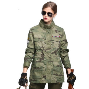 Vrouwen militair camouflagejack