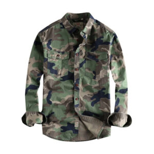 Militair camouflage overhemd