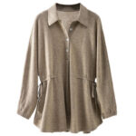 Heren Khaki Militair Overhemd