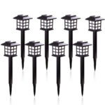 Krachtige solar staande lamp