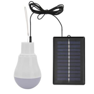 Campinglamp op zonne-energie
