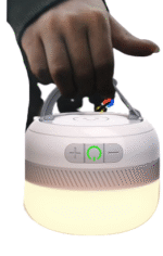 Buiten zaklamp