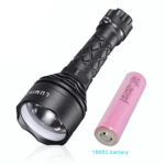Extreem krachtige militaire zaklamp