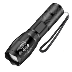 Extreem krachtige militaire zaklamp