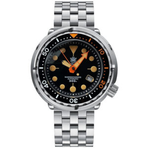 Militair horloge van leer