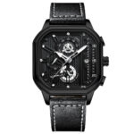 Zwart luxe horloge