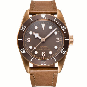 Elegant bruin polshorloge