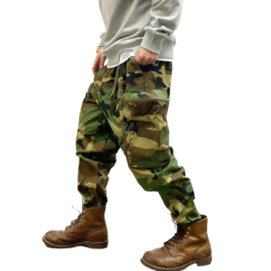 Stoere camouflage cargo broek