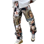 Militaire Trellis Broek