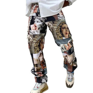 Militaire Trellis Broek