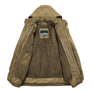 Camouflage parka voor mannen