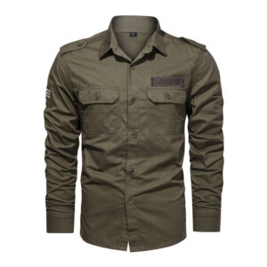 Heren Overhemden Military