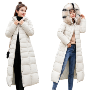 Licht militair jasje beige vrouwen