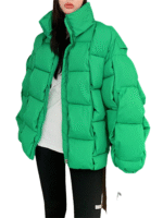 Dames militaire jas camouflage groen