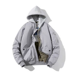 Militaire winterjas voor heren