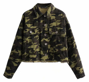 Vrouwen Military Fleece Jas