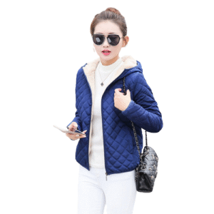 Vrouwen Jas Militair Blauw