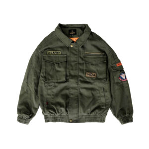 Militaire stijl jas