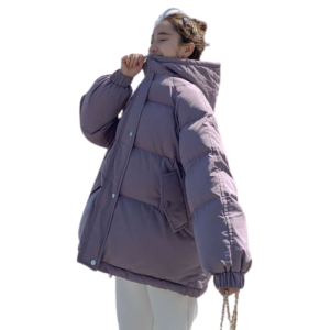 Damesjas in militaire stijl