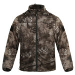 Camouflage stijl jas