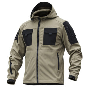 Khaki tactische jas