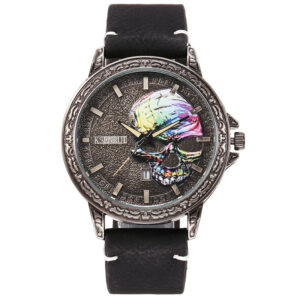 Vintage zwart horloge
