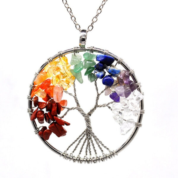 7 chakra's levensboom ketting - Image 3