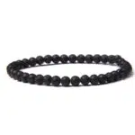 Lavasteen armband 4mm