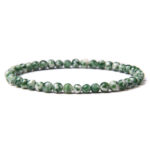 Groene Jade 4mm Armband