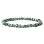 Groene Jade 4mm Armband