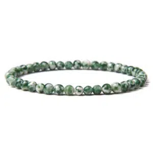 Groene Jade 4mm Armband