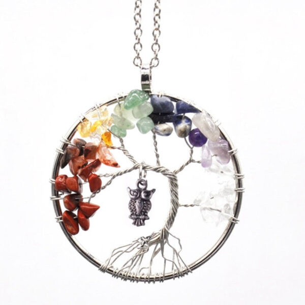 7 chakra's levensboom ketting - Image 4