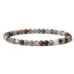 Bloedsteen armband 4mm