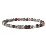 Bloedsteen armband 4mm