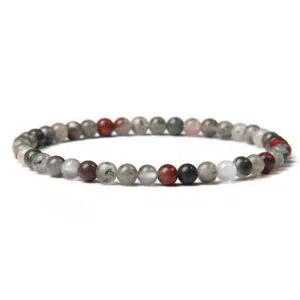 Bloedsteen armband 4mm