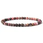 Rhodochrosiet 4mm Armband