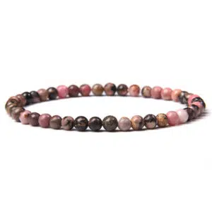 Rhodochrosiet 4mm Armband