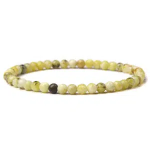 Gele Howliet 4mm Armband