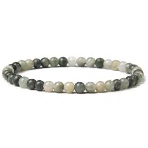 Groen Gras Agaat Armband 4mm