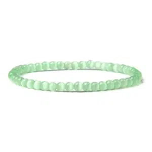 Kattenoog armband 4mm