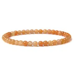 4mm Gele Aventurijn Armband