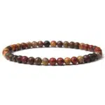 Agaat 4mm armband