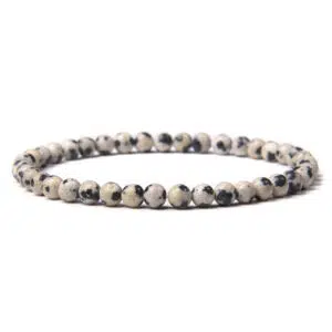 Dalmatische Jaspis 4mm Armband