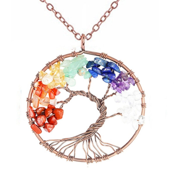 7 chakra's levensboom ketting - Image 2