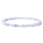 Aquamarijn 4mm armband