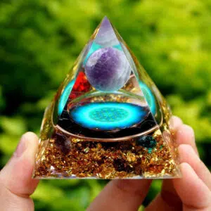 Orgoniet Amethist bol 5cm