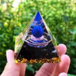 Orgoniet Toermalijn en Lapis lazuli 5cm
