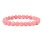 Roze chalcedoon armband